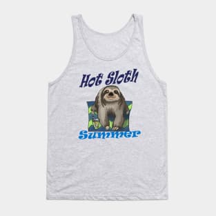 Hot Sloth Summer Tank Top